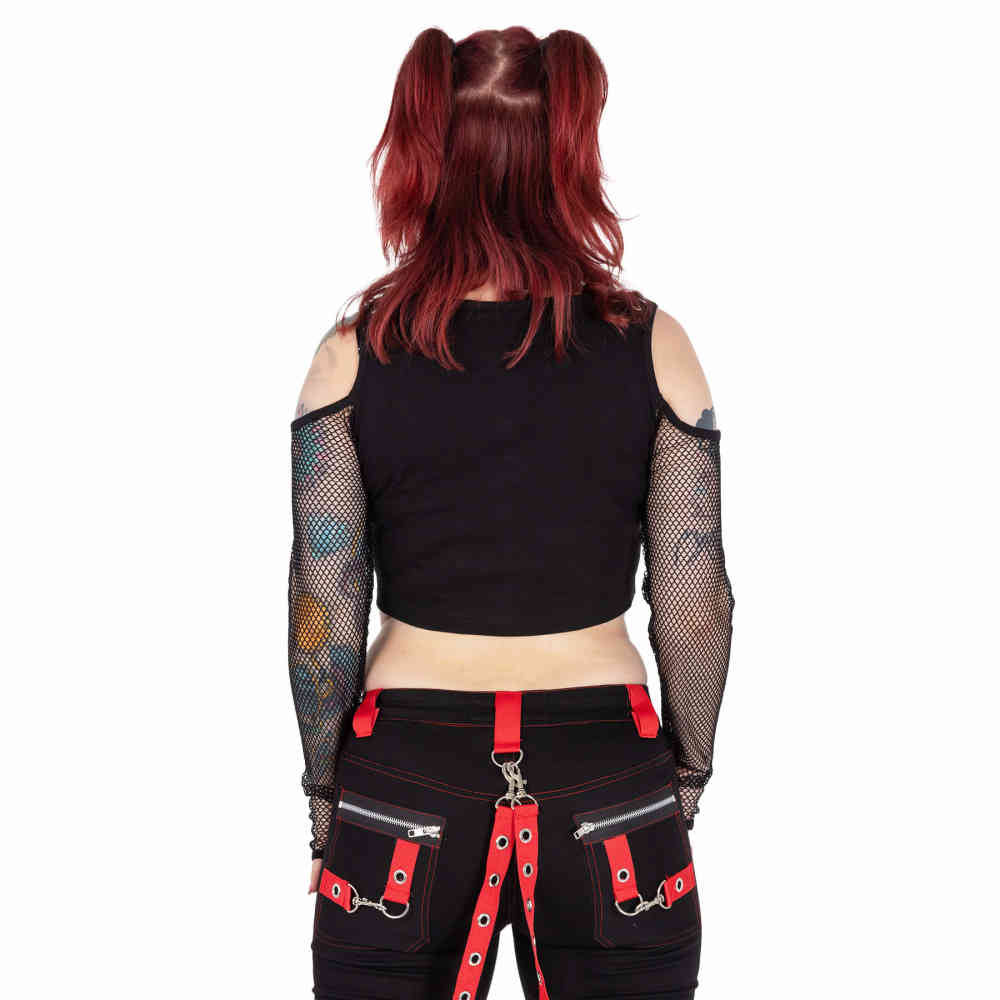 Chemical Black - Ausha Crop top - Schwarz